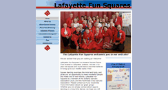Desktop Screenshot of lafayettefunsquares.org